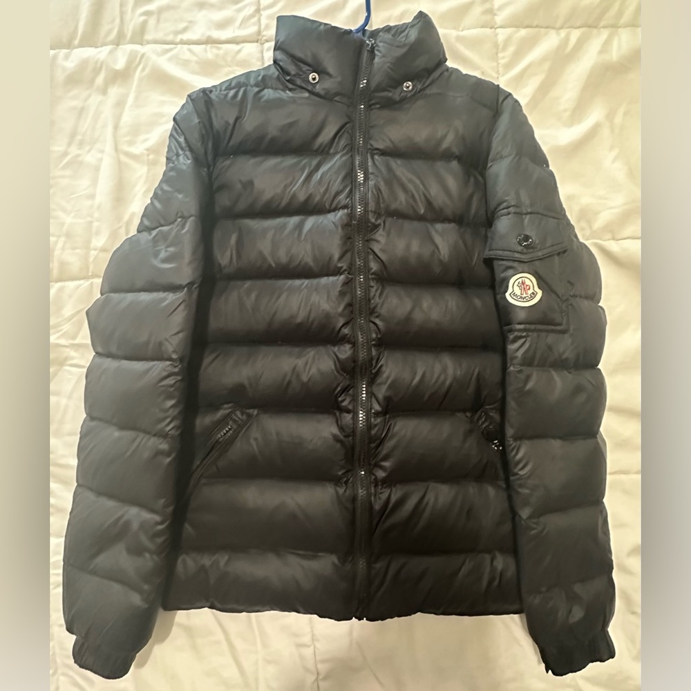 Moncler Black Puffer Jacket Women, size 3